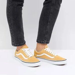 Vans Old Skool Yellow Suede Sneakers 7